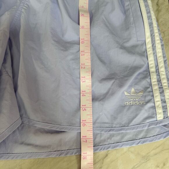 Adidas Originals Sprinter Shorts Violet Trefoil Stripe Men's Size XL NWT - Picture 7 of 7